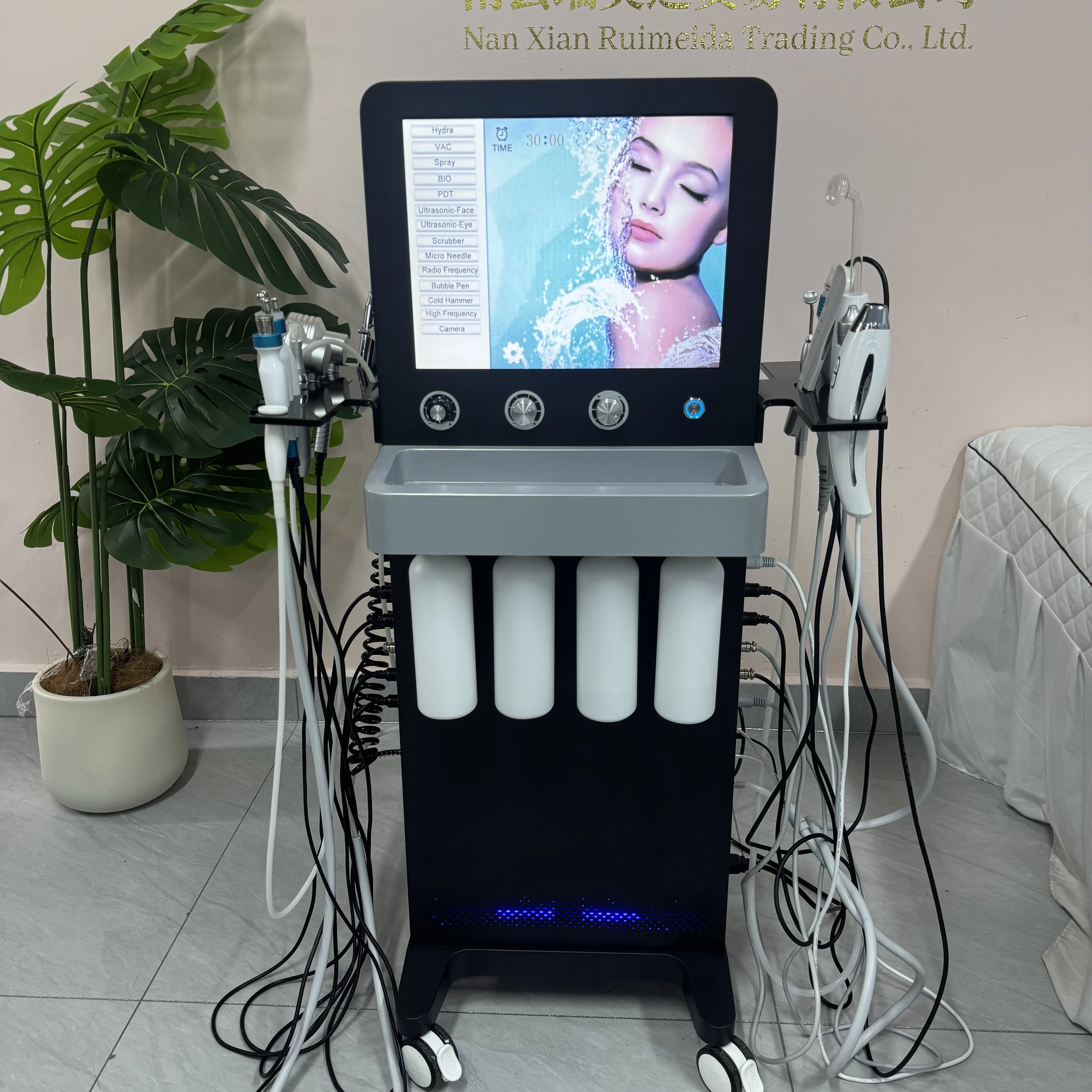 14-in-1 Hydra Beauty Facial Machine Skin Peeling & Hydradermabrasion Korea Aqua Peel Facial Device for Skin Care