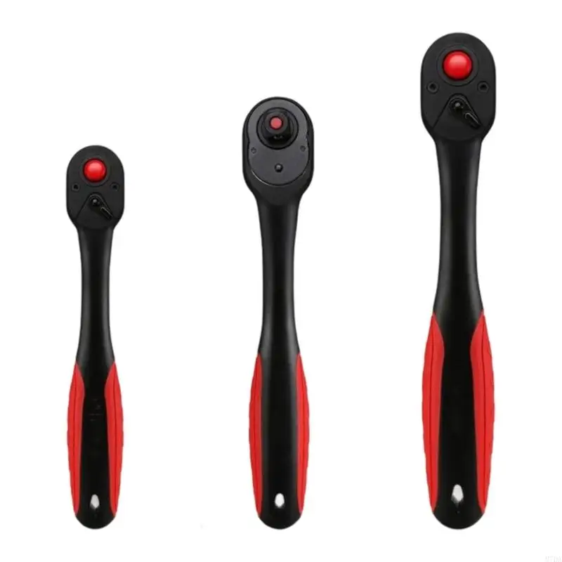 M7DA 3piece Ratcheting Llave Conjunto rotaciones bidireccionales 72 Precisos Dientes Many Diseño Construcción acero
