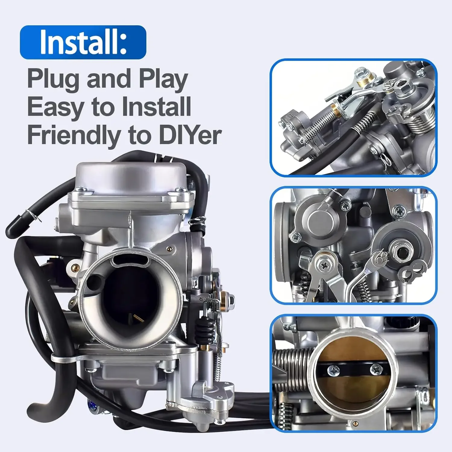 Carburetor Carb Kits Fits for 2004-2009 Honda Shadow Spirit Aero 750 VT750 VT750C Replaces 16100-MFE-771 16100-MEG-774