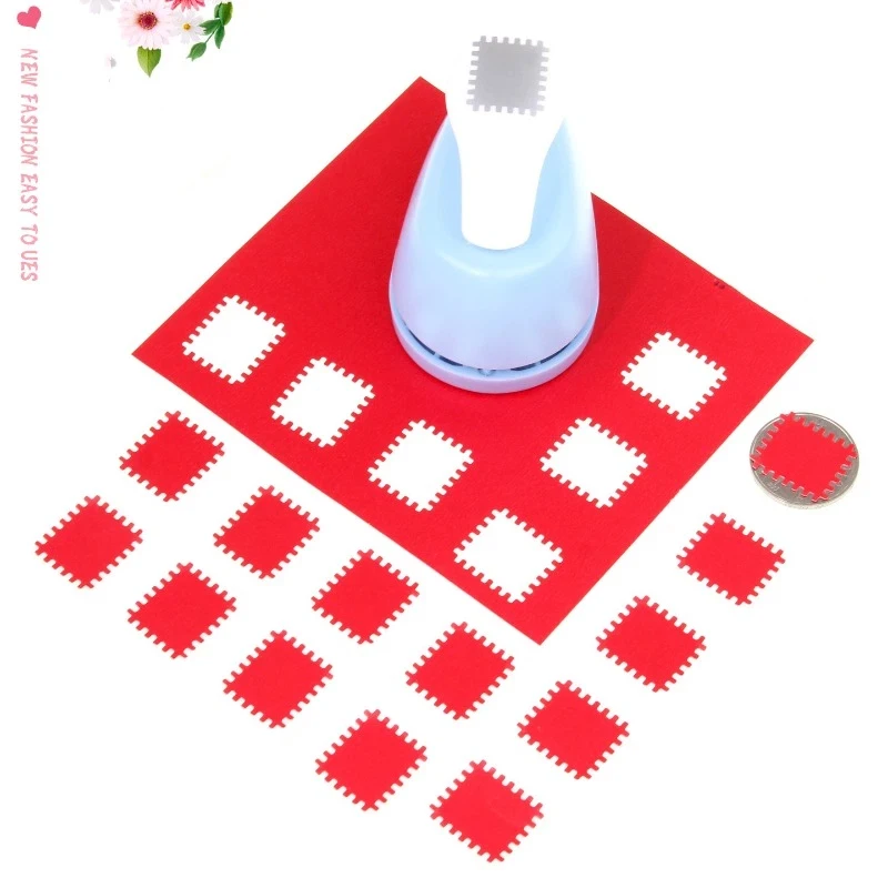 Nova borda de carimbo diy perfurador forma artesanato perfurador máquina de gravação fácil pressão para fazer carimbo presentes criativos