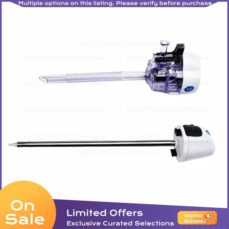 Disposable Laparoscopic Trocar for Animal Experiments Laparoscopic Surgery Plastic Trocar Cannula Customizable