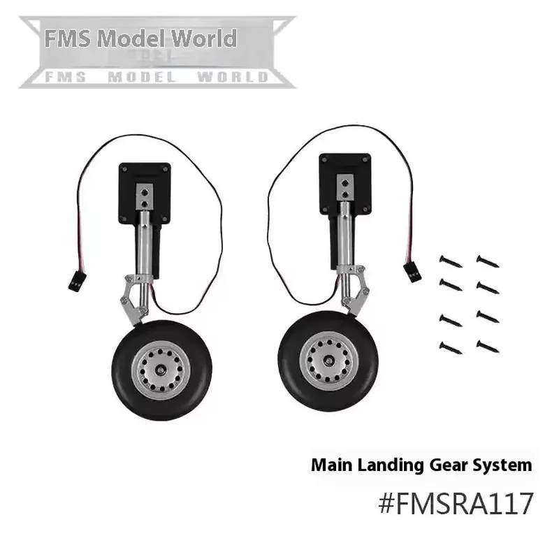 Fms 90mm Scorpion V2 coloré ensemble complet d'accessoires corps ailes principales queue verticale train d'atterrissage couvre-tête Cockpit