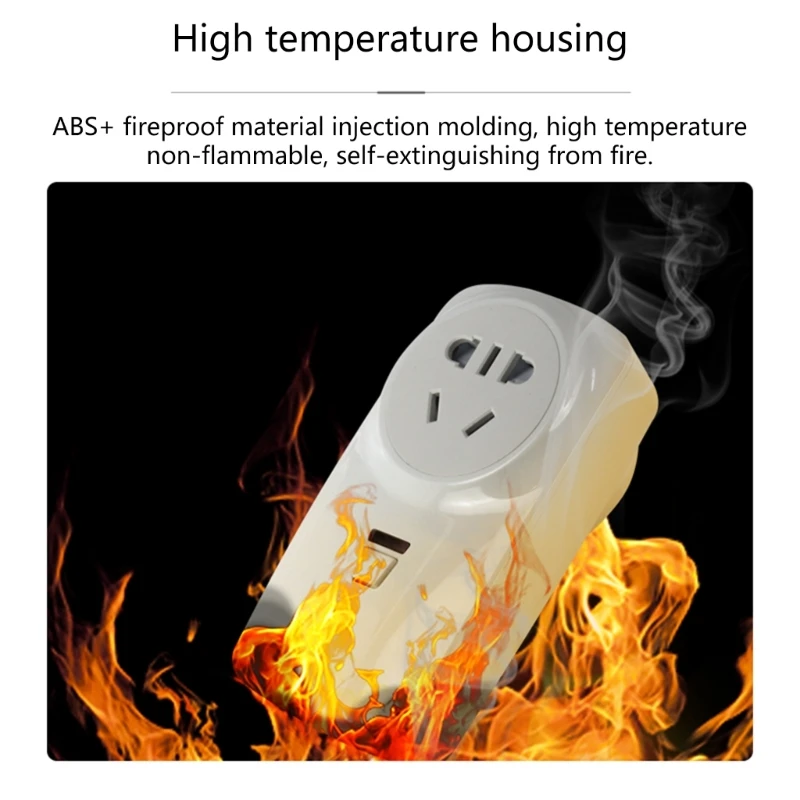 L74B Outlet Switchs Plug 315Mhz Programmable Wireless Socket for Lamp Long Ranges