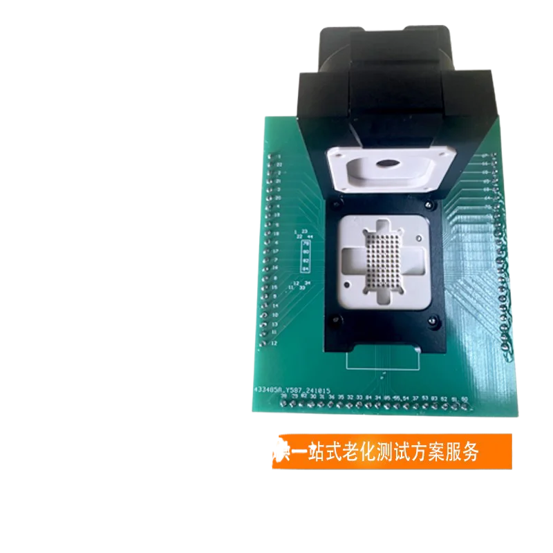 BGA77 Test Stand Aging Stand Customized Chip IC Test Fixture Socket Socket Base Test Stand Fixture