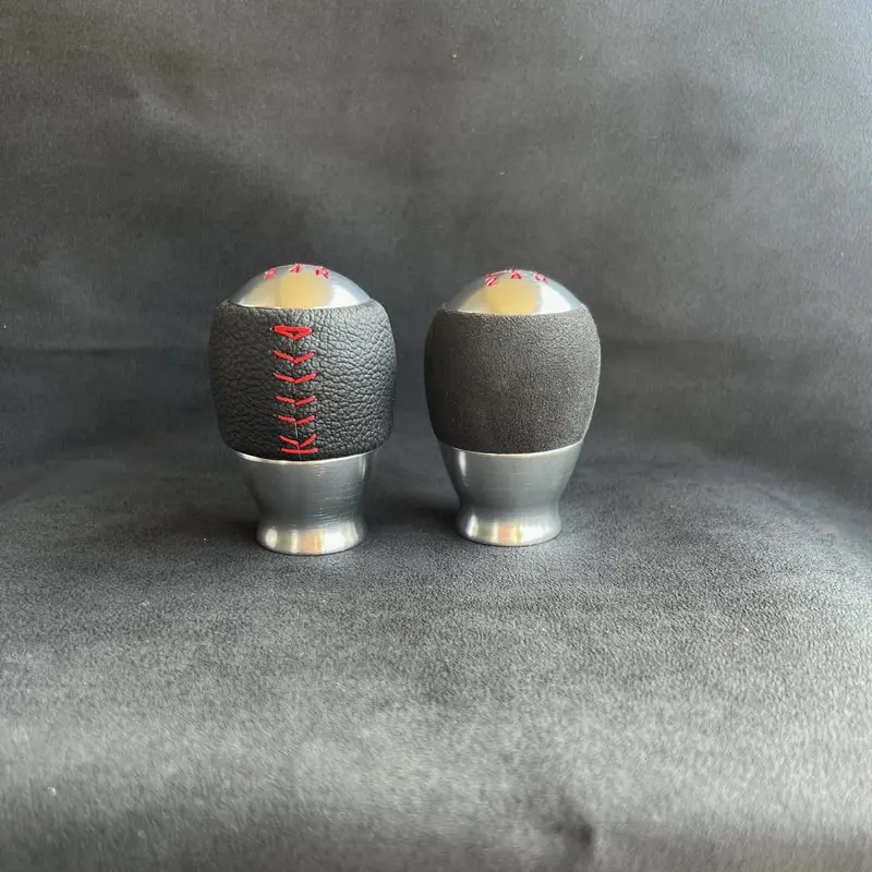 

1pcs for Honda FK8/FL5 Gear Shift Handball Head GK5 Fit Civic Manual Gear Shift Wave Stick Leather/suede Auto Parts