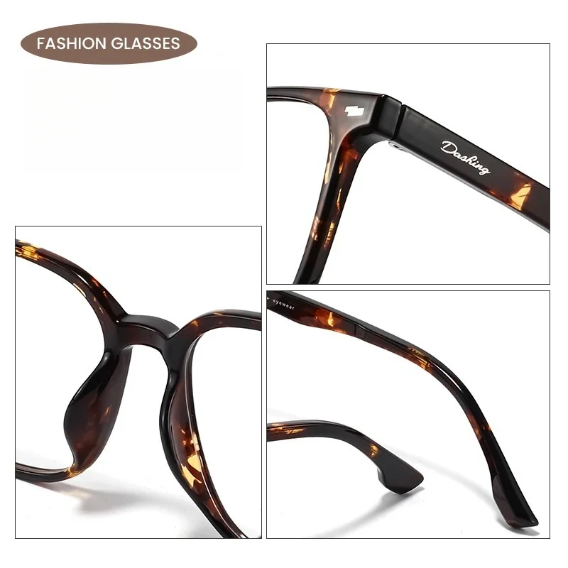 OLLYMURS Retro Ovale Prescrizioni Personalizzate Occhiali Ottici Uomo Donna Miopia Ipermetropia Lente Progressiva TR90 Occhiali Ultraleggeri