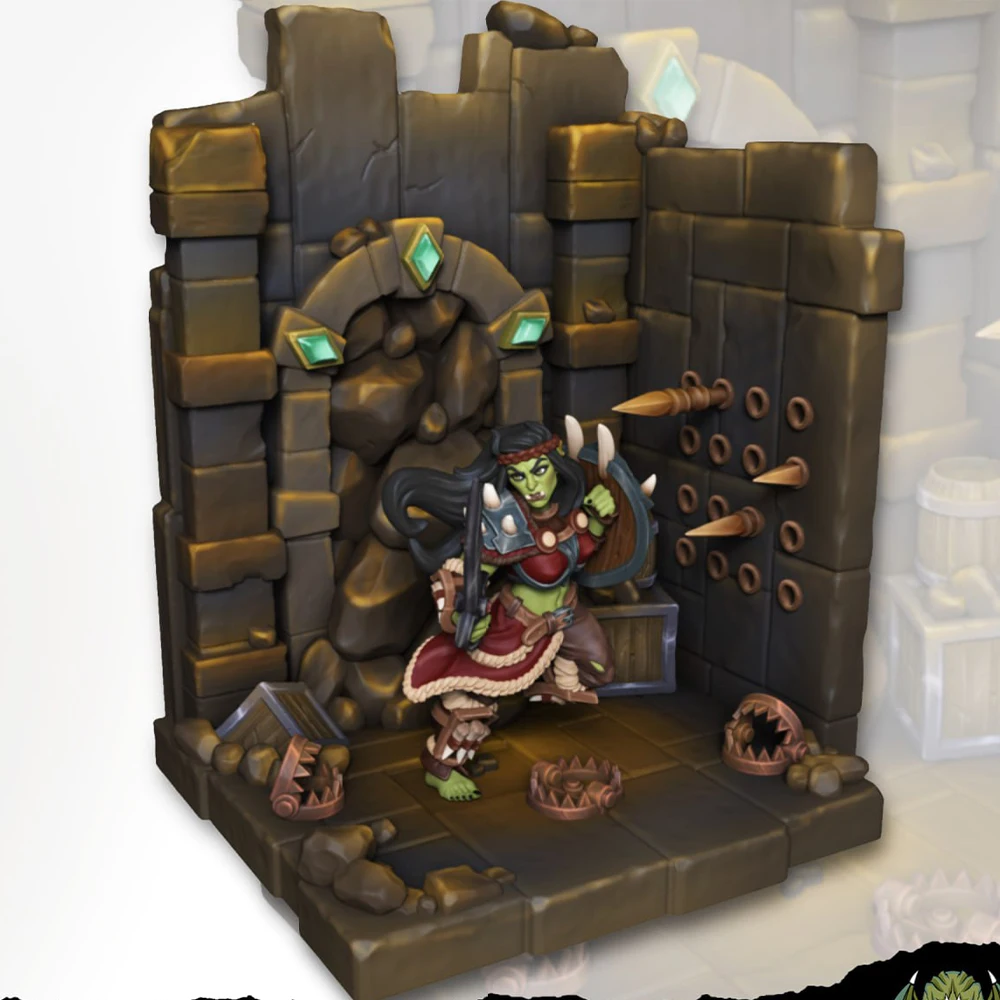 Kit de modèle en résine non assemblé, guerrier Orc Sexy NSFW, poupée d'impression 3D, Statue de figurine non peinte, ensemble de jeu GK pour adultes, à collectionner, 1/24