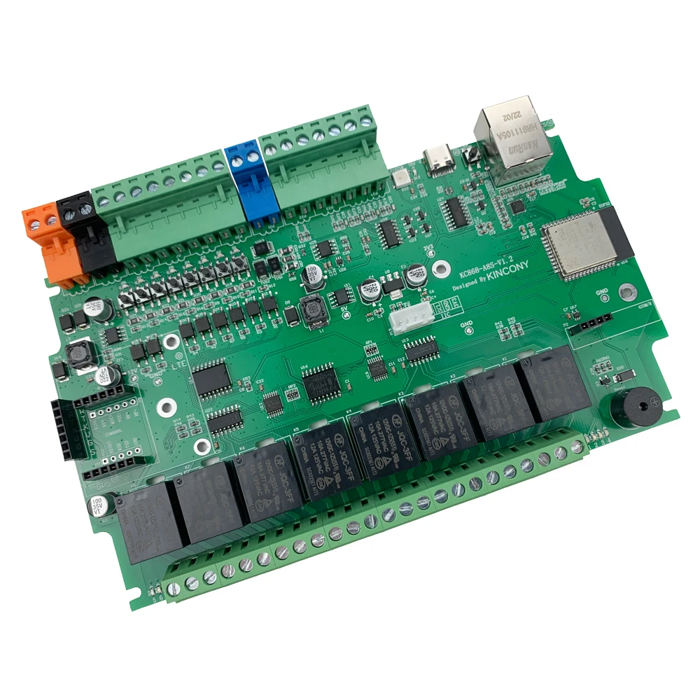 

KC868-A8S ESP32 Wifi RS485 4G 3G 2G GSM Ethernet Relay Module ADC 433M Receiver