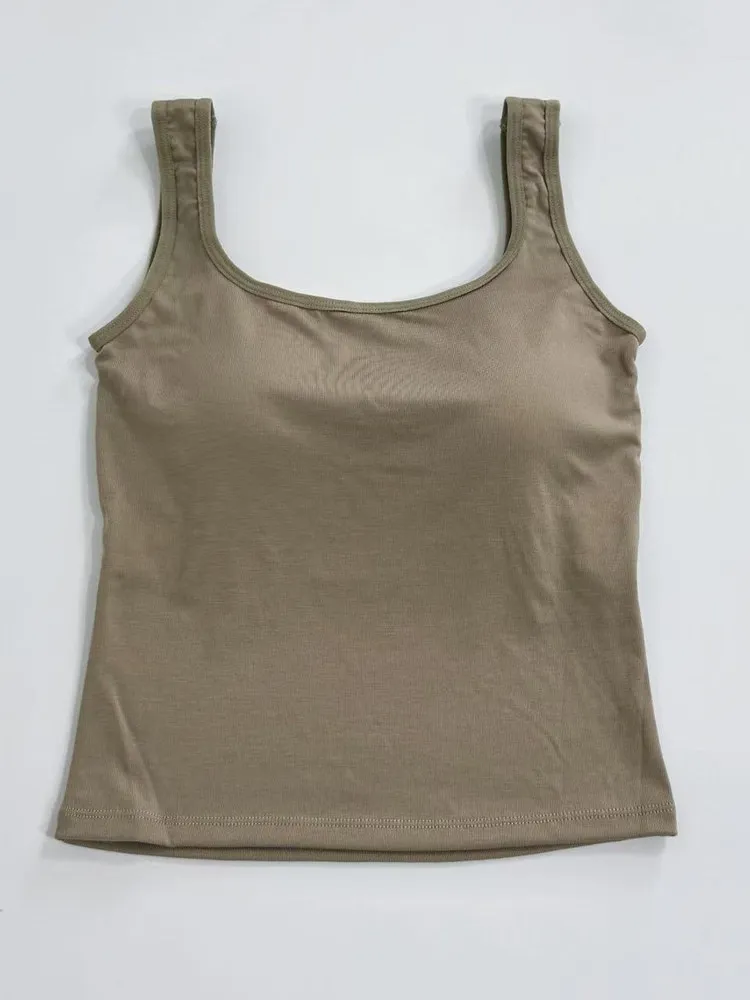 แนะนำสุดๆ สำหรับ Lace! เสื้อกล้ามสายเดี่ยวผ้าไหมสำหรับผู้หญิง ใส่สบาย ใช้งานได้หลากหลาย ไม่มีฟองน้ำเสริมอกถอดได้ เหมาะสำหรับฤดูร้อน