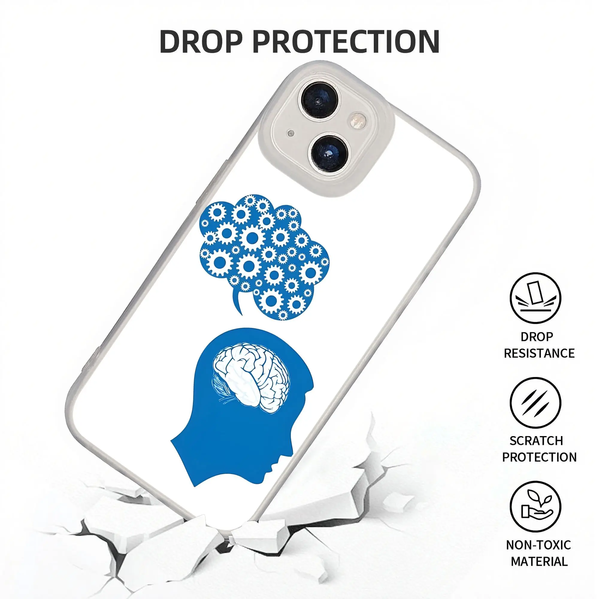 New Armor Bumper Shockproof Will The Robots Steal My Job Phone Case for IPhone 17 16 15 14 13 12 11
