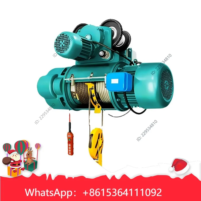 Wire rope electric hoist CD1 type 1/2/3/5 tons/10T crane gantry crane hoist 380V