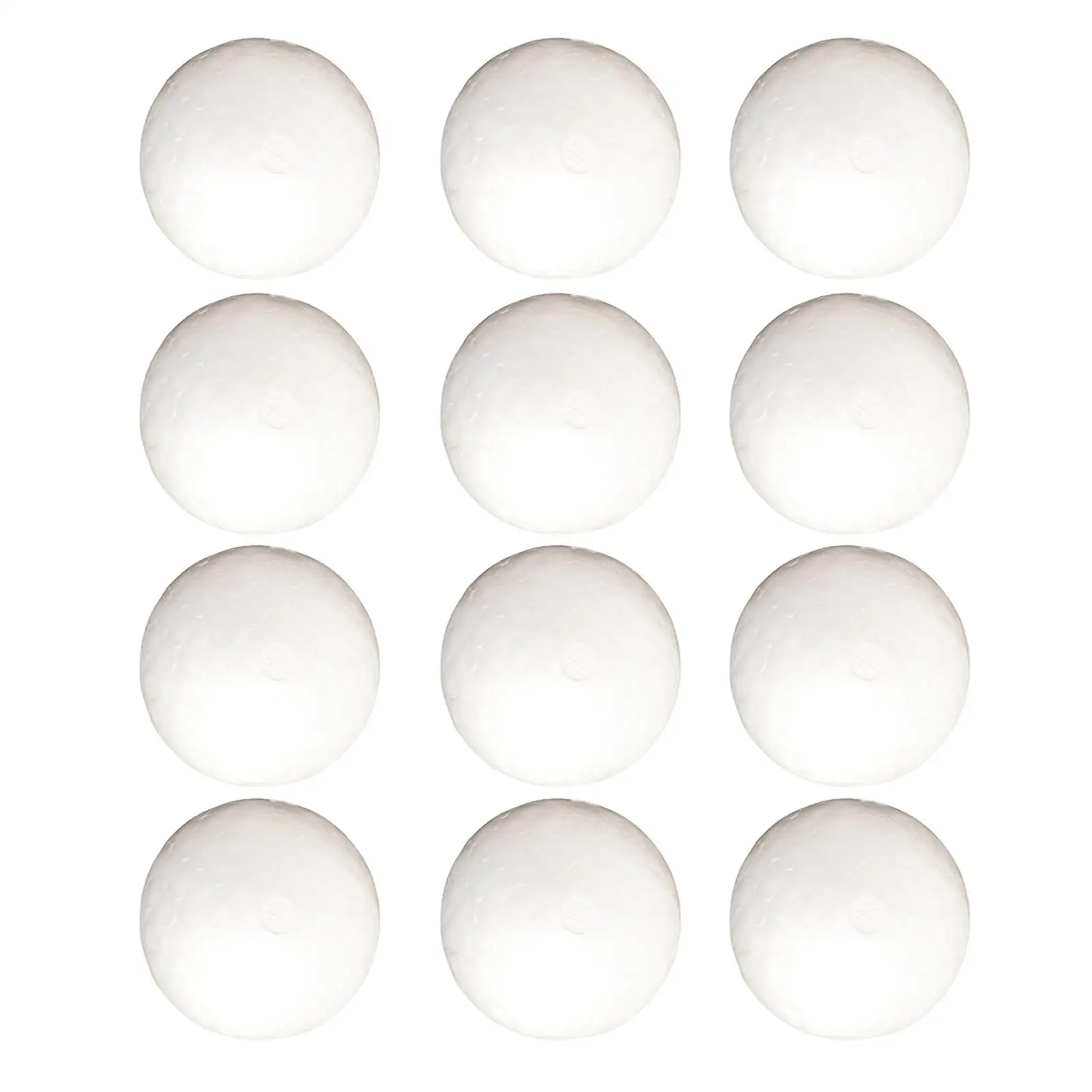 Foam Craft Balls White Art Foam Baubles for Creativity DIY Modeling Holiday Decoration for Home Party Projects view 6