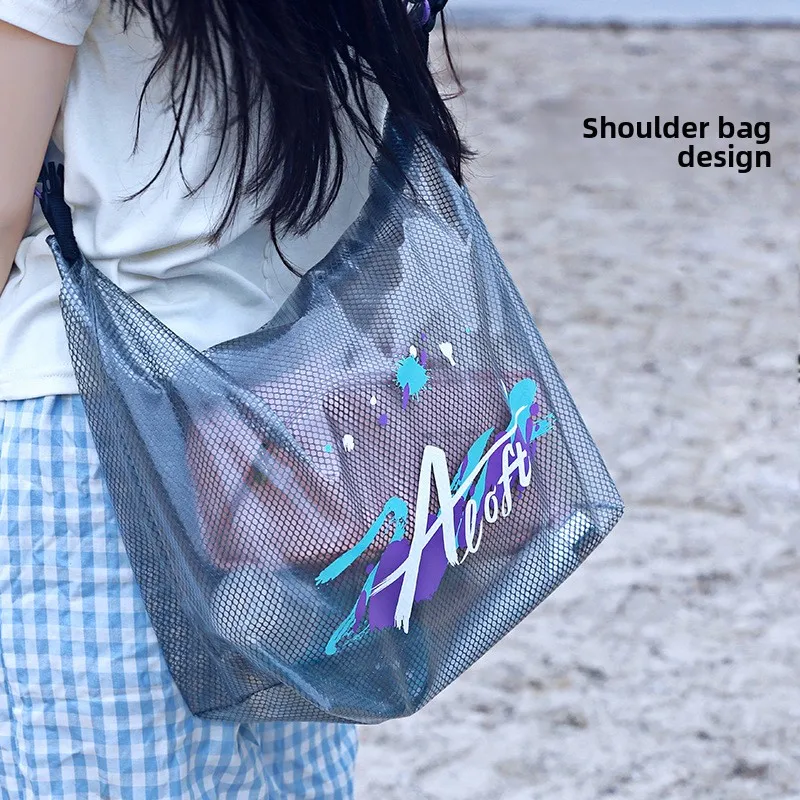 

Waterproof Storage Bag - Large Drawstring Gym & Swim Organizer for Wet Clothes, Travel Toiletry Pouch