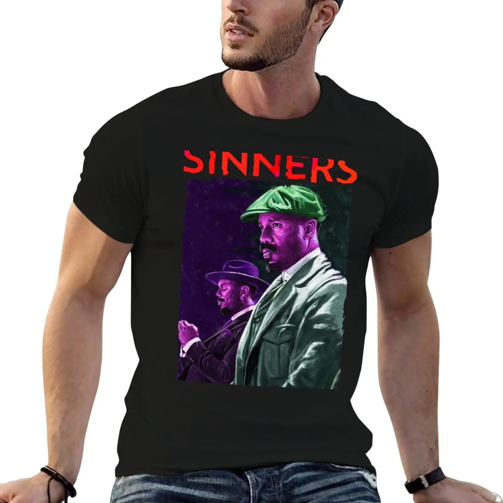 

Sinners 2025 T-Shirt funny t shirts dark humor t shirts for man graphic vintage T-Shirt