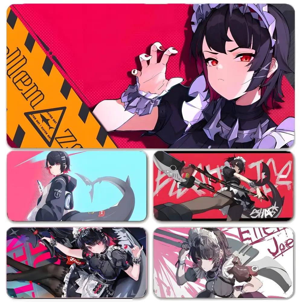 game character Zenless Zone Zero Ellen Joe Mouse Pad Large Gaming Mousepad with Thick Stitched Edge Non-Slip Desk Mat