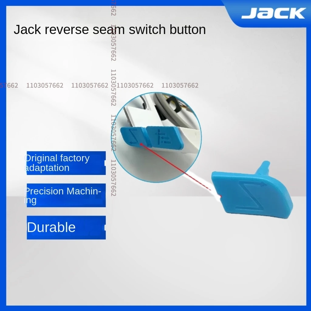 10PCS Original Blue Z Letter Button Inverted Needle Switch Button Inverted Seam Button for Jack A2 A3 A4 A5 Computer Sew Machine