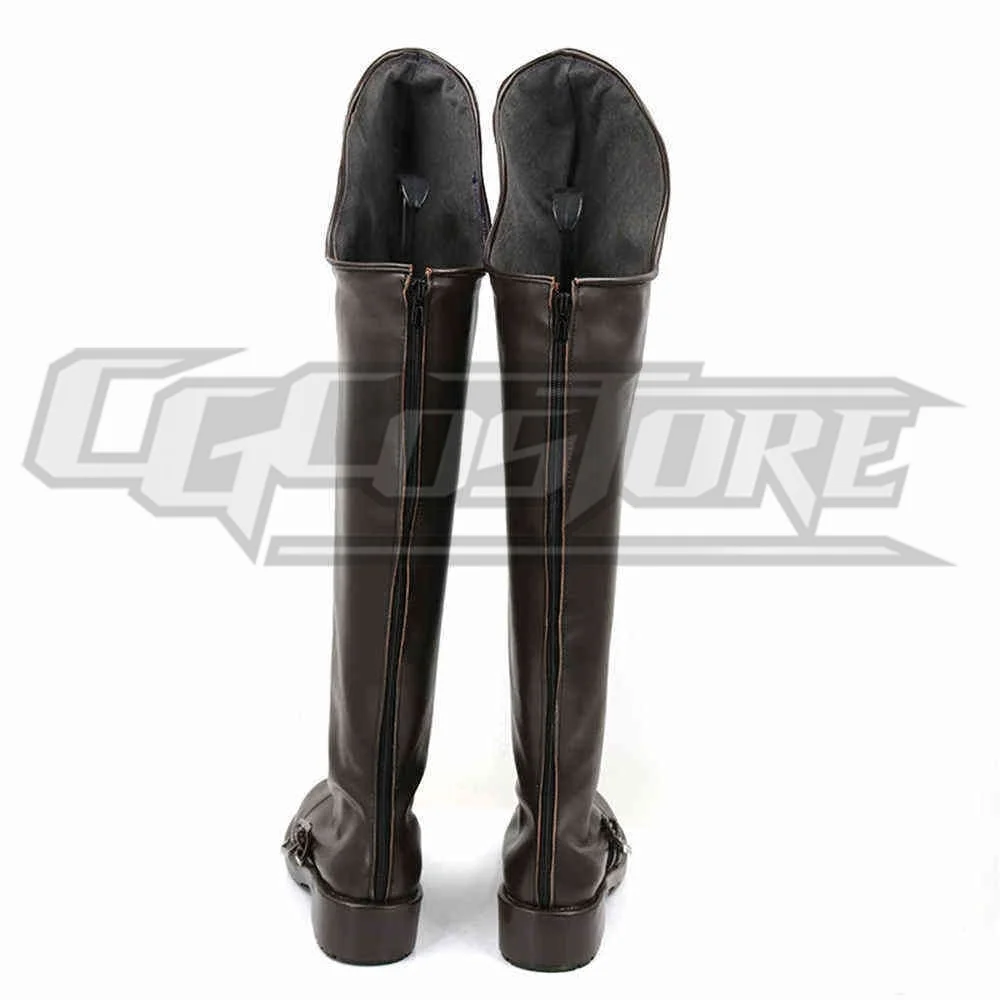 Zapatos de Cosplay de Richard Stirling, botas para hombres, disfraces de personajes de Anime Unisex, calzado ACS-6019