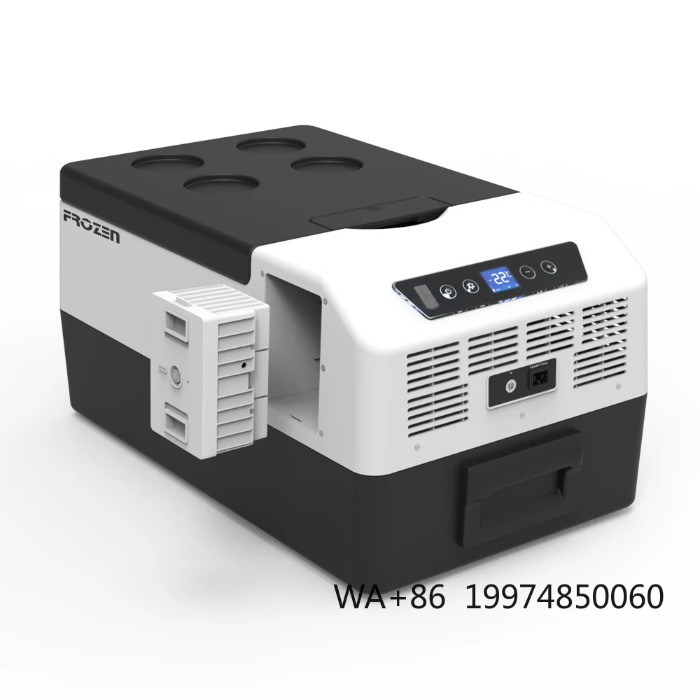 

DC 15L 12V 24V 45W Mini Portable Refrigerator Cooler Box Outdoor Camping Fridge Coolbox 12v