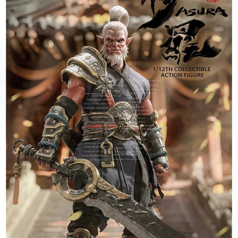 In Stock VTOYS Asura Chisha 1/12 about 17CM Commoner Action Soldier Figure VSD006 Action Figure Toy Collection Gift