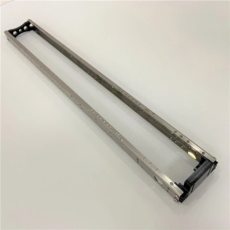 RC 1/14 Metall-Edelstahl-Chassis für Tamiya Hydraulikbagger, Lader, Muldenkipper für VOLVO Anhänger-Kipper DIY-Teile – Detail 5
