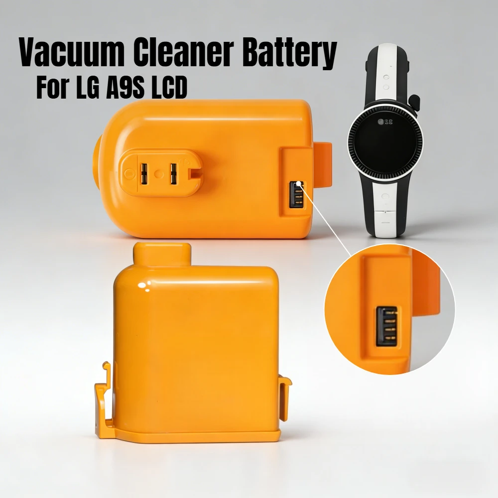 Replacement Li-ion Battery Pack 5000mAh for LG A9S LCD EAC63382216 Cordless Vacuum Cleaner Battery A9S, A9X