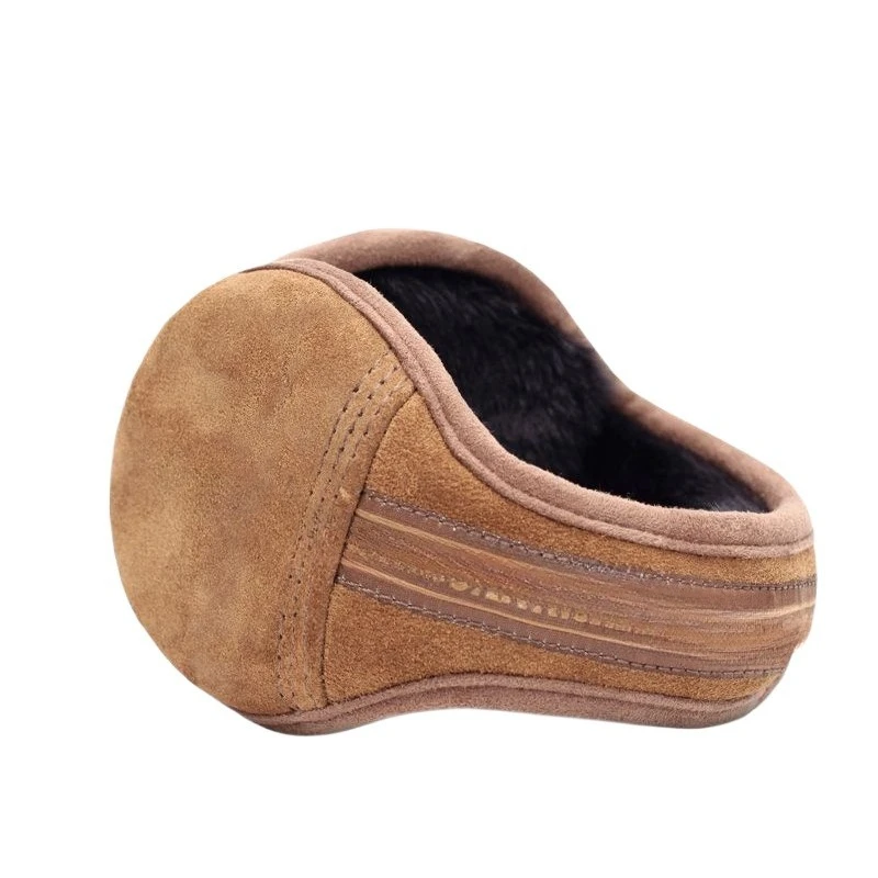 Polar Diary winter new earmuffs, cowhide fashion personalized earmuffs