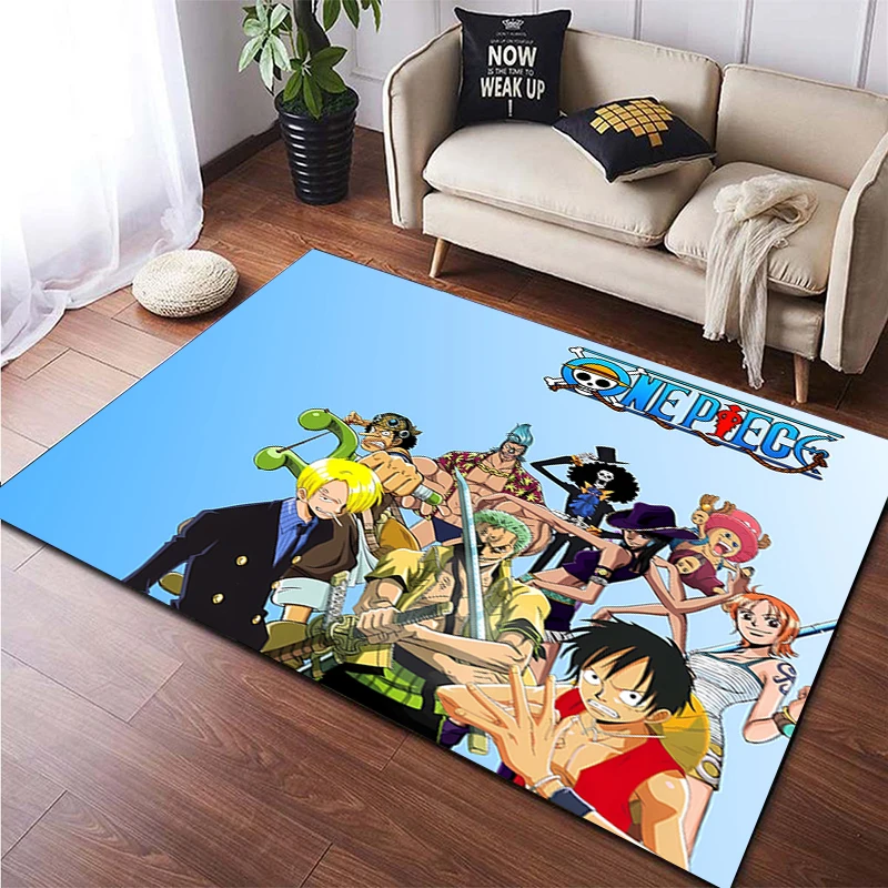 Pirate King Luffy Carpet, Living room Bedroom floor mat Kitchen mat Bedroom Mat,bedroom  birthday gift Yoga mat，boy gift