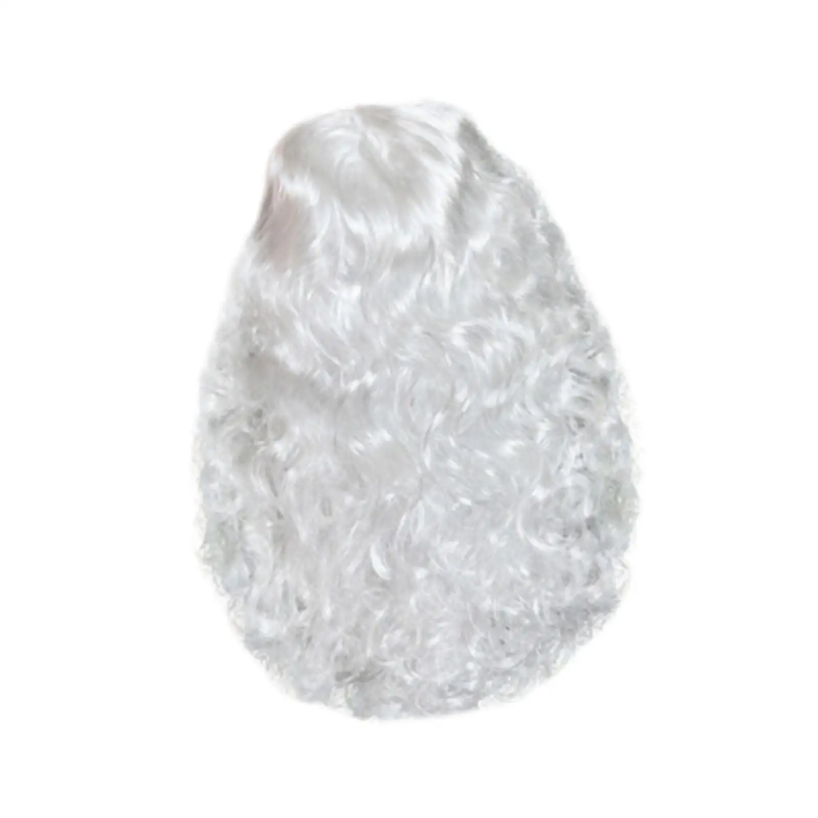 باروكة أزياء سانتا المرحة لعيد الميلاد من أجل الدعائم الكرنفالات التنكرية للعب الأدوار