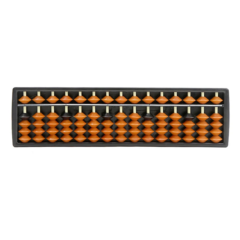 1 STKS Math Leermiddel Voor Kinderen Draagbare Chinese 15 Cijfers Kolom Abacus Rekenkundige Soroban Berekenen Tellen