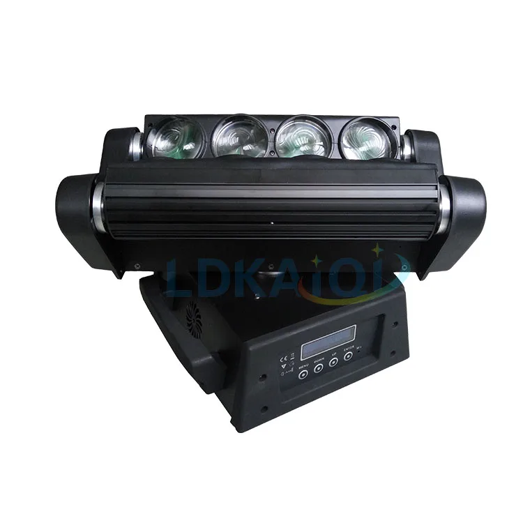 المهنية مخصصة ديسكو LED 8x10 واط LED DMX العنكبوت تأثير ضوء شعاع تتحرك رئيس الخفيفة