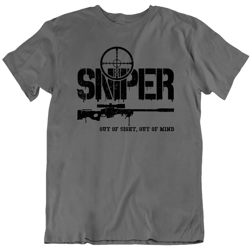 SNIPER US Army Special Force Seals Para Sas Men T Shirt Short Sleeve Casual Cotton O-Neck Summer Shirts