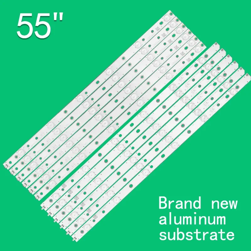 TV de retroiluminação LED, 55 polegadas, KHP200525D, KHP200525C, SVJ550AB9-Rve01-6L, 3V, 6L, 6L, 6R