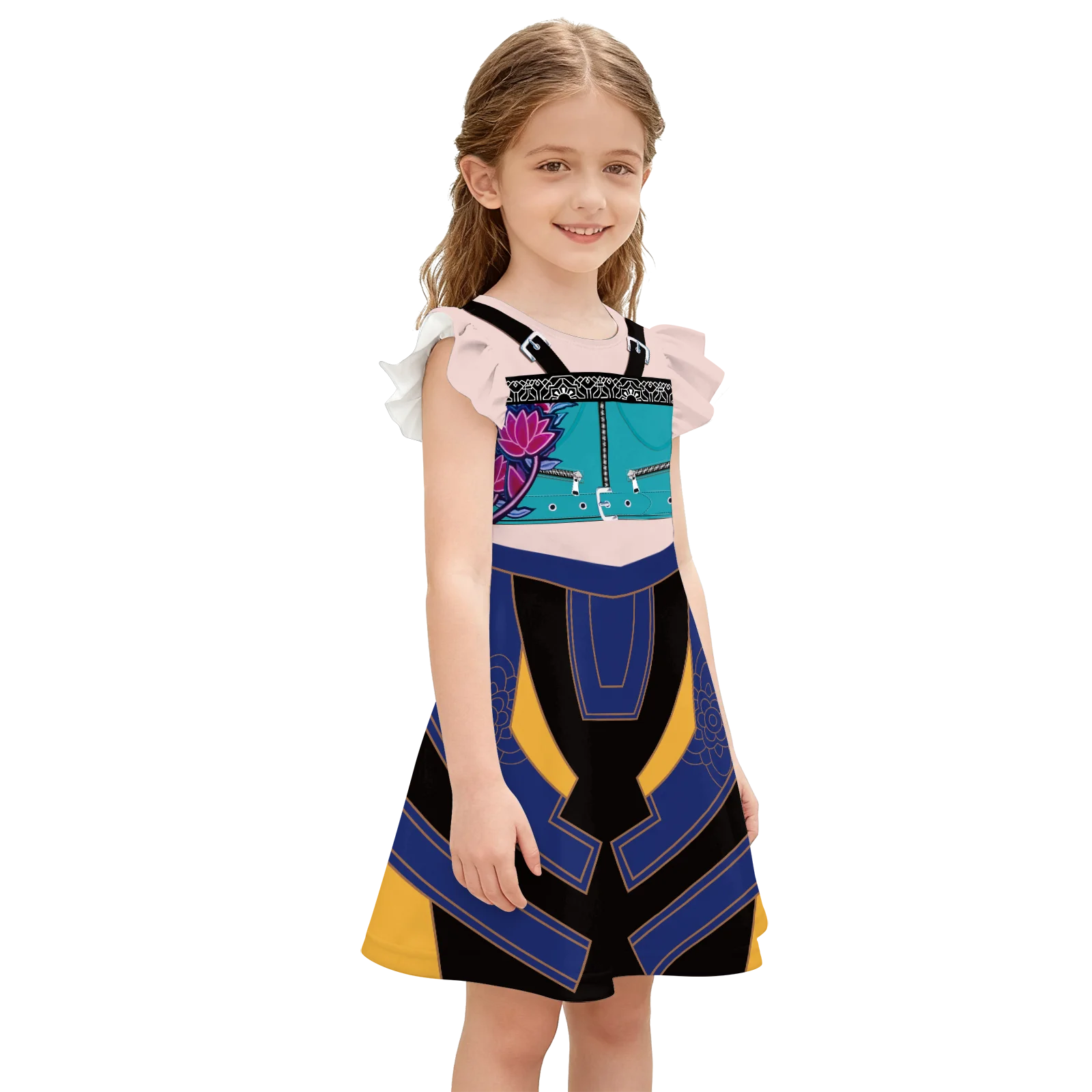 حار بيع فتاة زوي ميرا تأثيري حلي - هالوين K-Pop المعبود دور اللعب تحلق كم اللباس