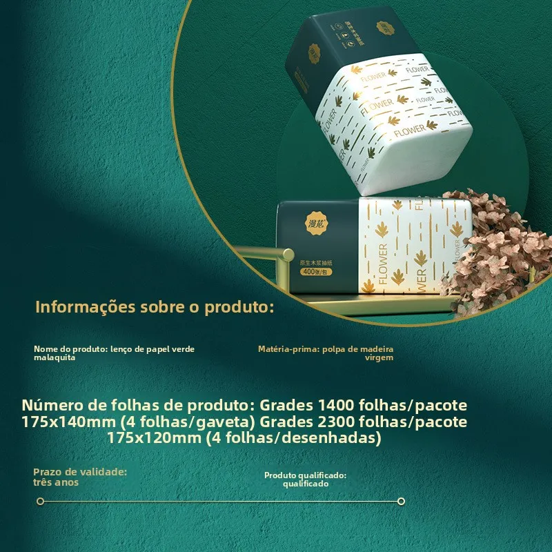 manhua-wooden-pulp-thickened-four-layers-drawstring-household-toilet-paper-whole-box-40-packs-kitchen-towels-living-paper