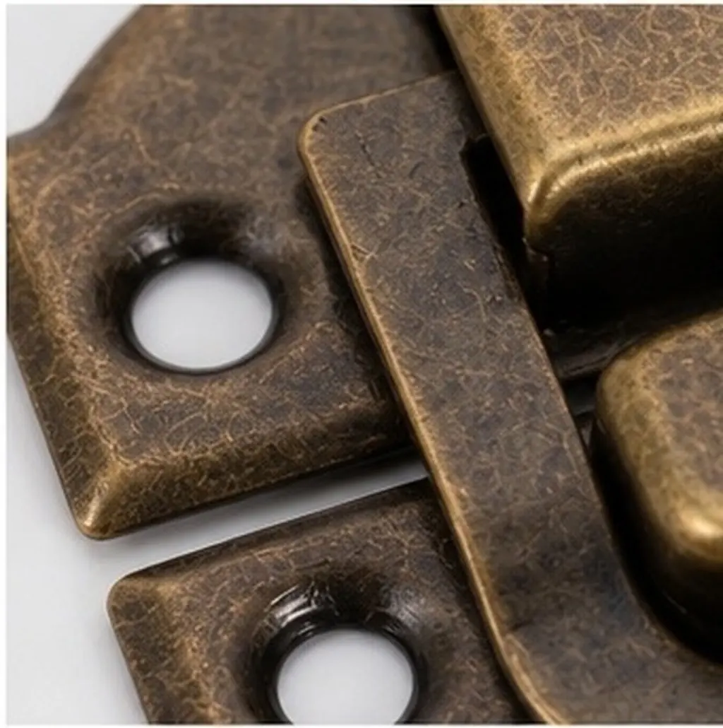 30Pcs Toggle Hasp Latch Iron Cabinet Hasp for Wooden Boxes Jewelry Cases Trunks Drawers Cupboards Decorative Vintage
