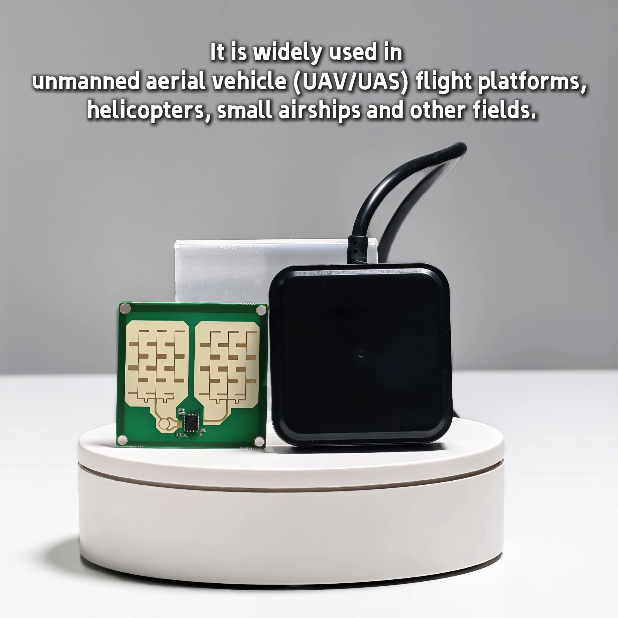 24GHz UAV Radar Altimeter 100m Wide Detection Precision Low Power Compact Lightweight for Drones/Helicopters/Small Airships