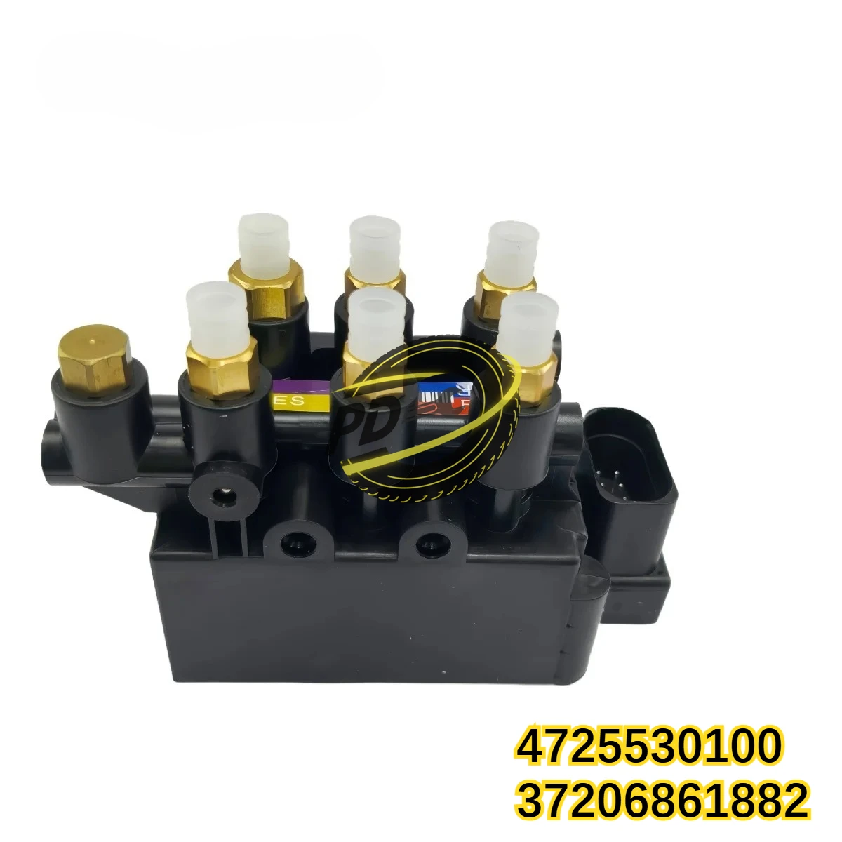 Detalhe 3 de Válvula solenoide 4725530100 Air suspension solenoid valve block for BMW 7 Series G11 G12 (2015-2020) 4725530100 37206861882 Auto Parts Pneumática