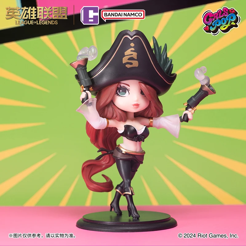 2024 League Of Legends Lol Gals Pop Q Version Of The Dozen Blind Box Kasha Lax Anime Figure Model Toys Miniature Handpiece