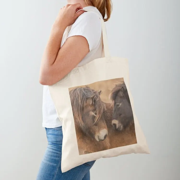 

Exmoor pony love. Tote Bag great bag tote bag screen tote university Canvas shoulder