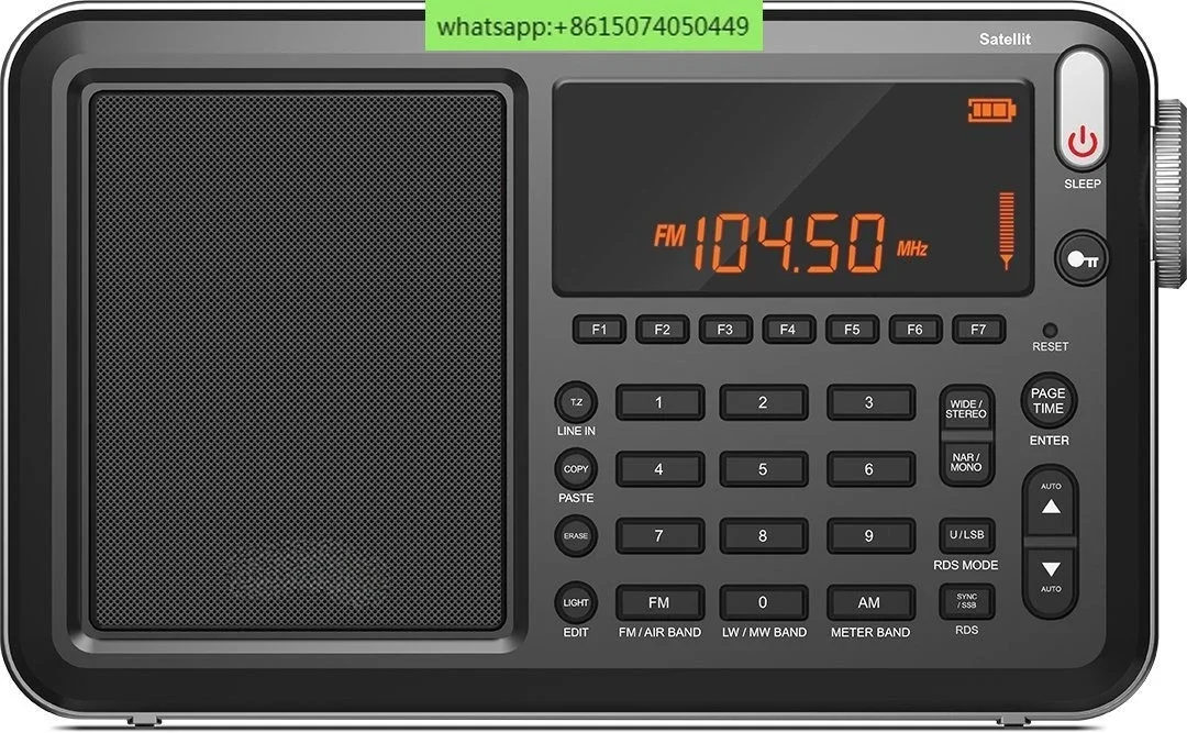 

Radio by Eton, satellite series FM/AM shortwave aviation single sideband, all-band laptop