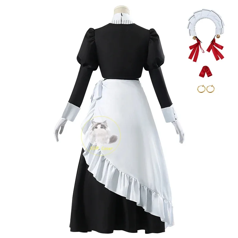 Anime You Are Ms Servant Yuki Yokoya Cosplay Costume Kimi Wa Meido-sama Snow Maid Dress Uniform Halloween Party Outfitx;8'm6,