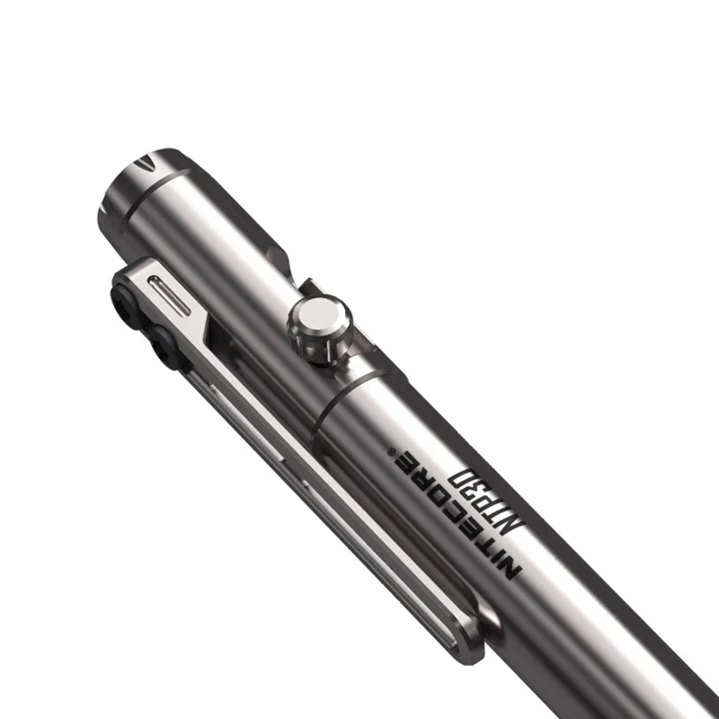 NITECORE NTP30 Tactical Pen Self-Defense Glass Breaking Daily Writing Titanium Alloy Tools