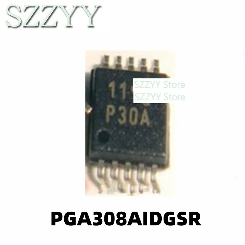 

5 шт. PGA308AIDGSR PGA308 MSOP10 с чипом P30A, нанесенным методом трафаретной печати