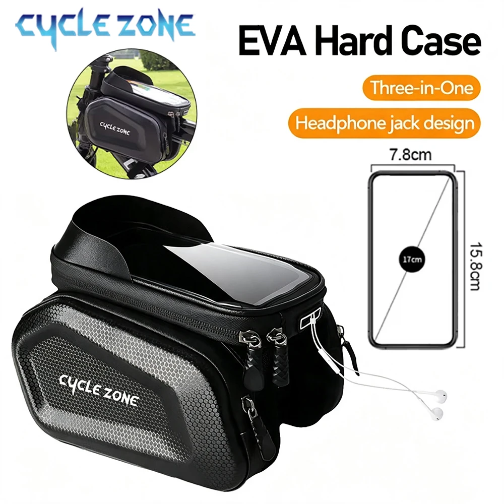 กระเป๋าจักรยานหน้าจอสัมผัสกันน - Phone Zone Accessories & Repair Photos บทวิจารณ์และราคา