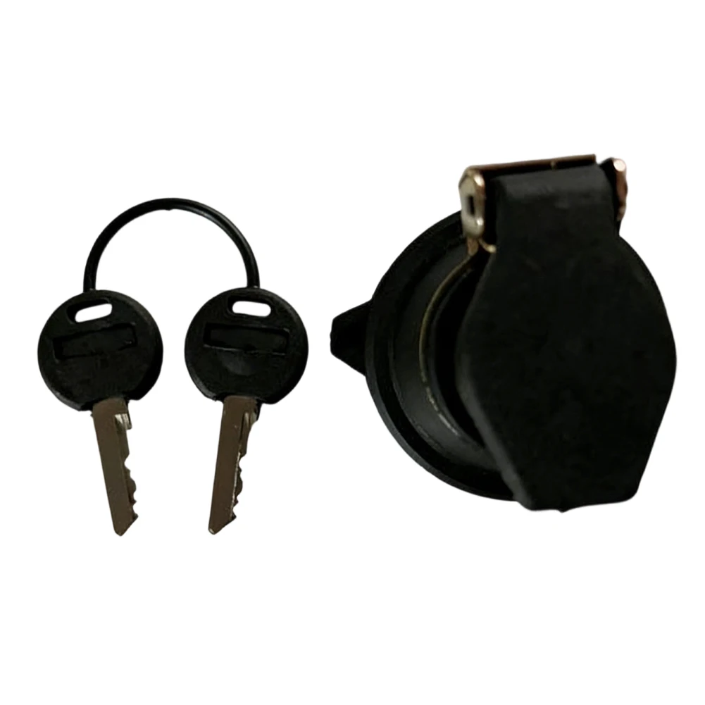 Tractor Repair Tractor Ignition Key Replacement Switch Ignition Switch for Black With Key 2 Keys Included Direct Replacement