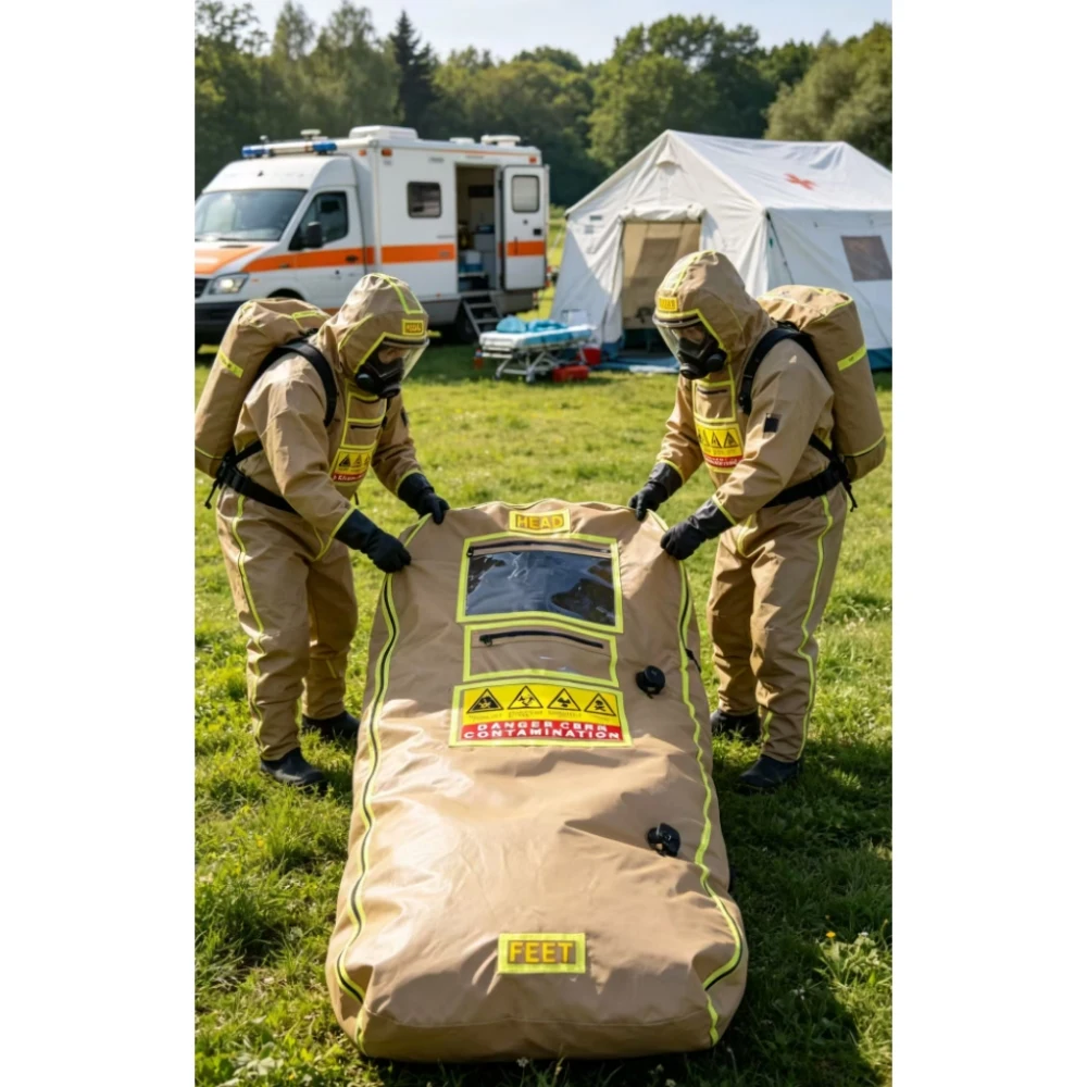 TRAN1007 Modular Radiation Source Shelter System  Portable CBRN Shielding Enclosure for Industrial Radioactive Sources