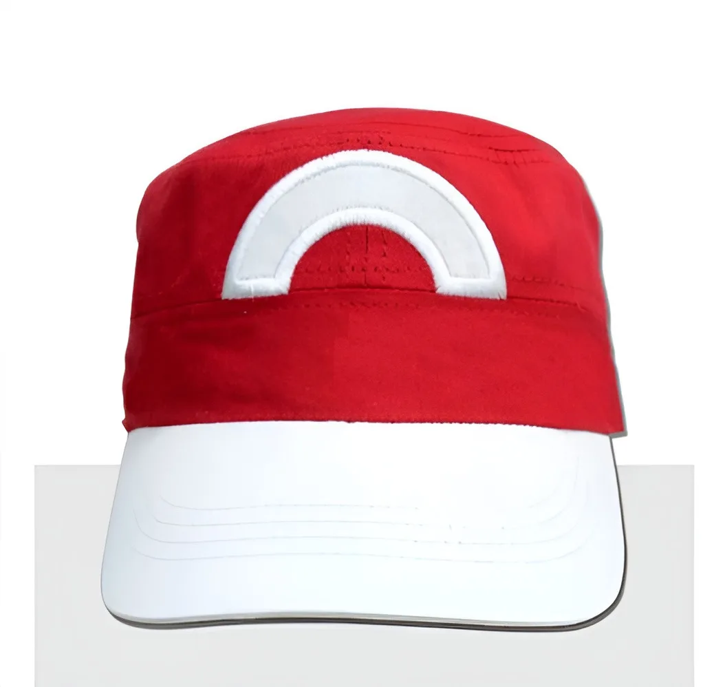 قبعة JP Anime Ash Ketchum التأثيرية Snapback قبعة بيسبول أنيمي