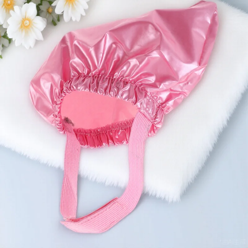 

Dog Cat Waterproof Shower Hat Polyester Pet Bath Caps Ear Covers Puppy Shower Caps Indoor Use Puppy Bath Hat Pet Supply