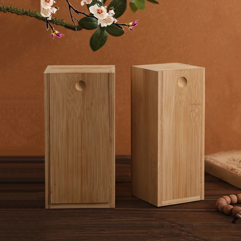 Creative Desktop Organiser Durable Natural Wood Drawer Lid Handmade Storage Box Multi-purpose Exquisite Desktop Decorations