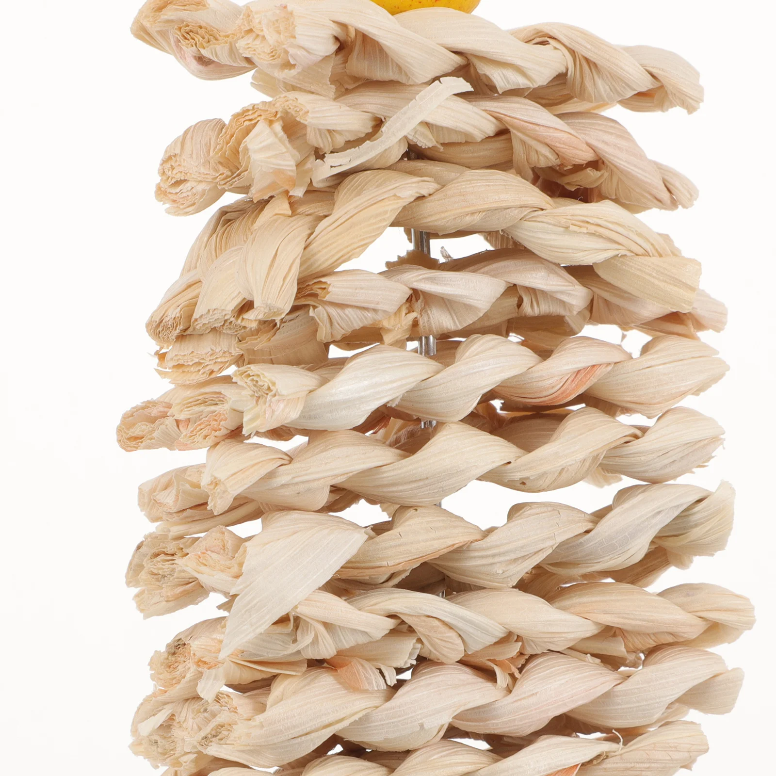 

Parrot Corn Husk Chewing Hanging Bird Plaything Cage Suspended Large Bird Fun Exercise Relax Hanging Parrot